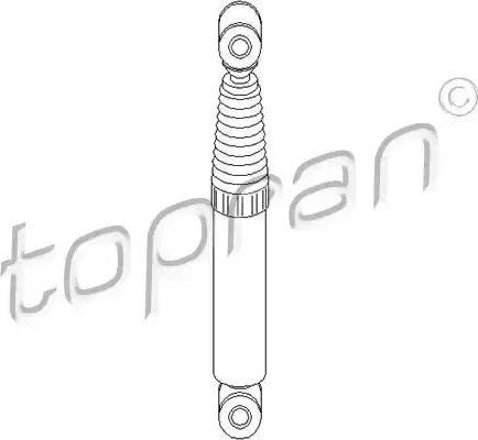 Topran 720853 - Амортизатор autosila-amz.com