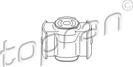 Topran 720 314 - Подушка, опора, подвеска двигателя autosila-amz.com