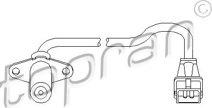 Topran 721 688 - Датчик импульсов, коленвал autosila-amz.com