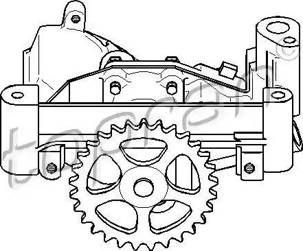 Topran 721 208 - Масляный насос autosila-amz.com