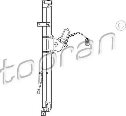 Topran 721 764 - Стеклоподъемник autosila-amz.com