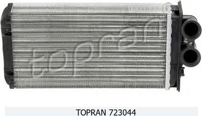 Topran 723044755 - Теплообменник, отопление салона autosila-amz.com