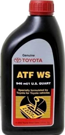 TOYOTA 00289-ATFWS - TOYOTA ATF WS Жидкость для АКПП с типтроником для LC100 (пластик/США) (0.946) autosila-amz.com