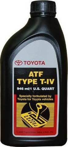 TOYOTA 00279000T4 - OETOY-00279000T4 жидкость гидравлическая! для АКПП (0.946L) US\Toyota ATF TYPE T-4 autosila-amz.com