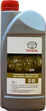 TOYOTA 08886-80506 - OETOY-0888680506 жидкость гидравлическая (1L) EU! красная\ Toyota ATF DEXRON III autosila-amz.com
