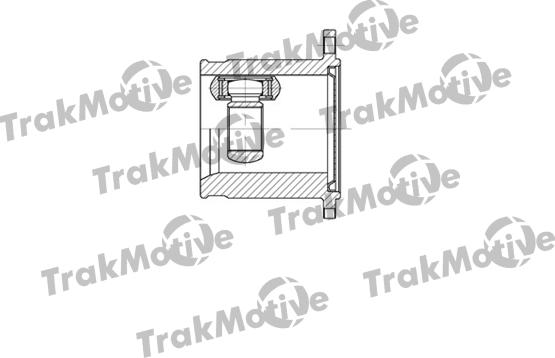 TrakMotive 45-0092 - Шарнирный комплект, ШРУС, приводной вал autosila-amz.com