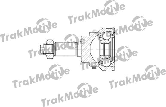 TrakMotive 40-0595 - Шарнирный комплект, ШРУС, приводной вал autosila-amz.com