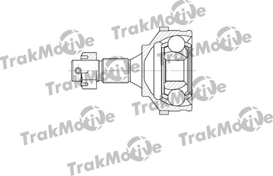 TrakMotive 40-0596 - Шарнирный комплект, ШРУС, приводной вал autosila-amz.com