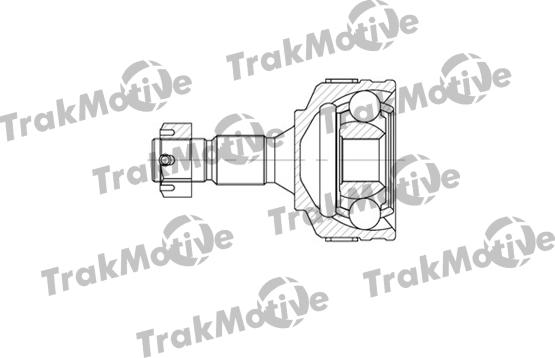 TrakMotive 40-0561 - Шарнирный комплект, ШРУС, приводной вал autosila-amz.com