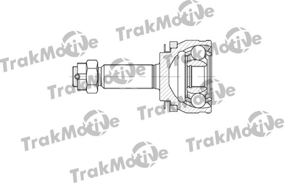 TrakMotive 40-0584 - Шарнирный комплект, ШРУС, приводной вал autosila-amz.com