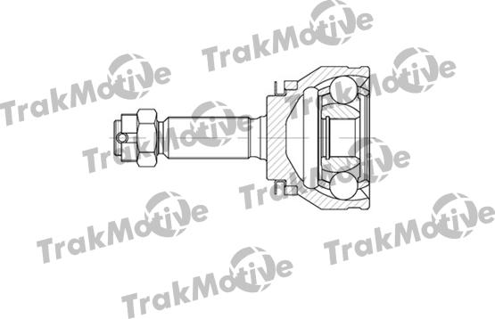 TrakMotive 40-0585 - Шарнирный комплект, ШРУС, приводной вал autosila-amz.com