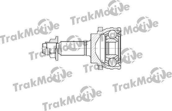 TrakMotive 40-0588 - Шарнирный комплект, ШРУС, приводной вал autosila-amz.com