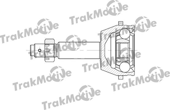 TrakMotive 40-0583 - Шарнирный комплект, ШРУС, приводной вал autosila-amz.com