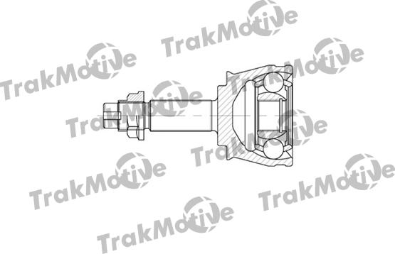 TrakMotive 40-0574 - Шарнирный комплект, ШРУС, приводной вал autosila-amz.com