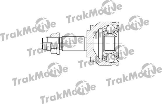 TrakMotive 40-0577 - Шарнирный комплект, ШРУС, приводной вал autosila-amz.com
