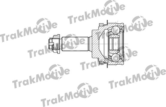 TrakMotive 40-0699 - Шарнирный комплект, ШРУС, приводной вал autosila-amz.com