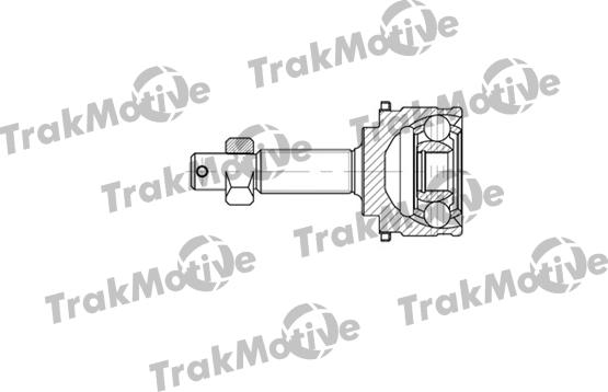 TrakMotive 40-0694 - Шарнирный комплект, ШРУС, приводной вал autosila-amz.com