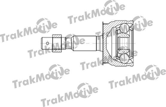 TrakMotive 40-0696 - Шарнирный комплект, ШРУС, приводной вал autosila-amz.com