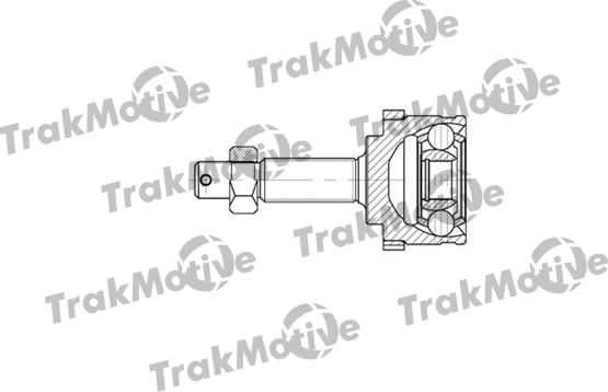 TrakMotive 40-0691 - Шарнирный комплект, ШРУС, приводной вал autosila-amz.com