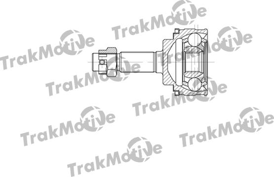 TrakMotive 40-0647 - Шарнирный комплект, ШРУС, приводной вал autosila-amz.com