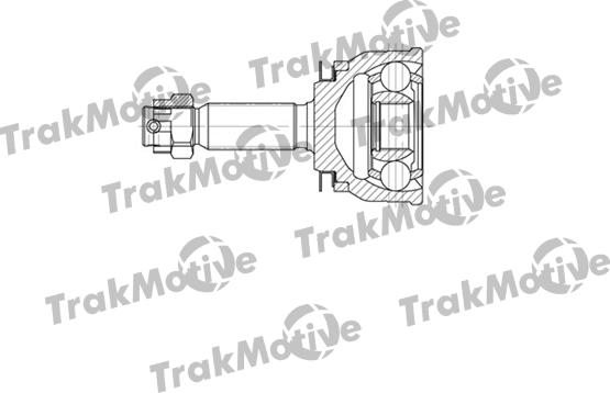 TrakMotive 40-0656 - Шарнирный комплект, ШРУС, приводной вал autosila-amz.com