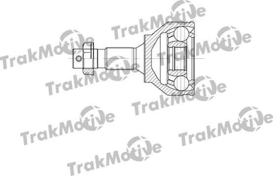 TrakMotive 40-0658 - Шарнирный комплект, ШРУС, приводной вал autosila-amz.com
