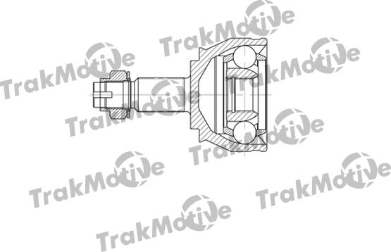 TrakMotive 40-0664 - Шарнирный комплект, ШРУС, приводной вал autosila-amz.com