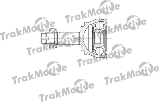 TrakMotive 40-0667 - Шарнирный комплект, ШРУС, приводной вал autosila-amz.com