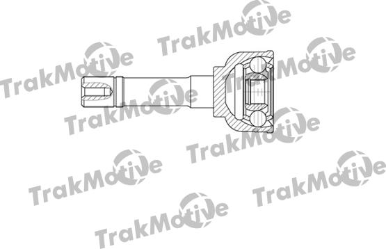 TrakMotive 40-0604 - Шарнирный комплект, ШРУС, приводной вал autosila-amz.com