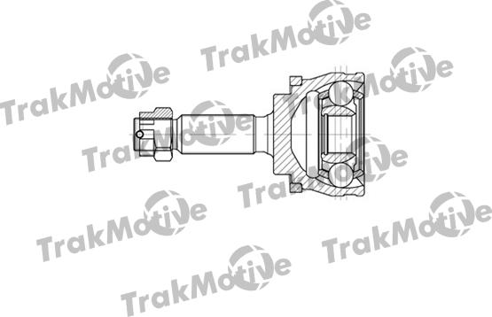 TrakMotive 40-0689 - Шарнирный комплект, ШРУС, приводной вал autosila-amz.com