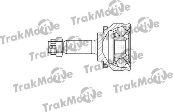 TrakMotive 40-0688 - Шарнирный комплект, ШРУС, приводной вал autosila-amz.com