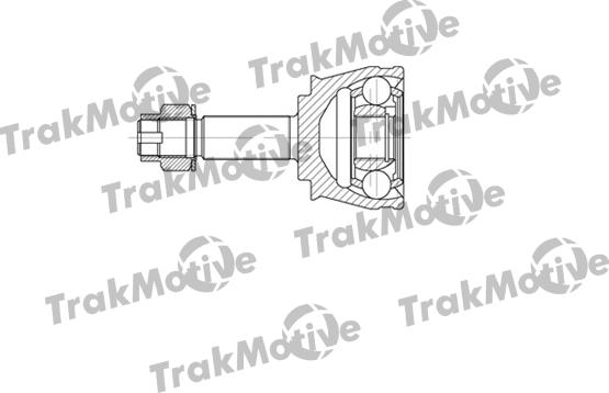 TrakMotive 40-0635 - Шарнирный комплект, ШРУС, приводной вал autosila-amz.com