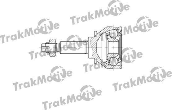 TrakMotive 40-0638 - Шарнирный комплект, ШРУС, приводной вал autosila-amz.com