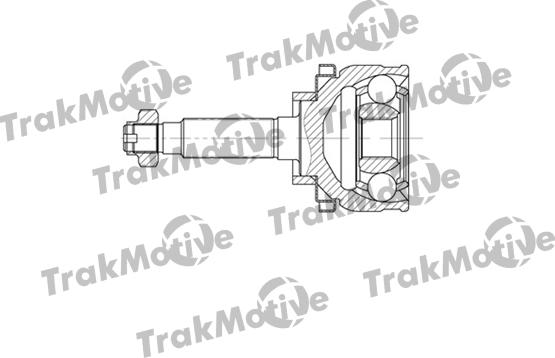 TrakMotive 40-0637 - Шарнирный комплект, ШРУС, приводной вал autosila-amz.com