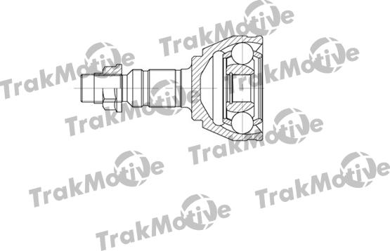TrakMotive 40-0675 - Шарнирный комплект, ШРУС, приводной вал autosila-amz.com