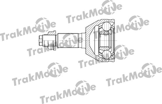 TrakMotive 40-0745 - Шарнирный комплект, ШРУС, приводной вал autosila-amz.com