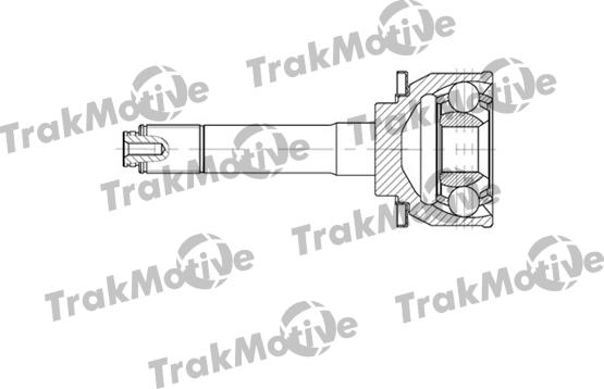 TrakMotive 40-0747 - Шарнирный комплект, ШРУС, приводной вал autosila-amz.com