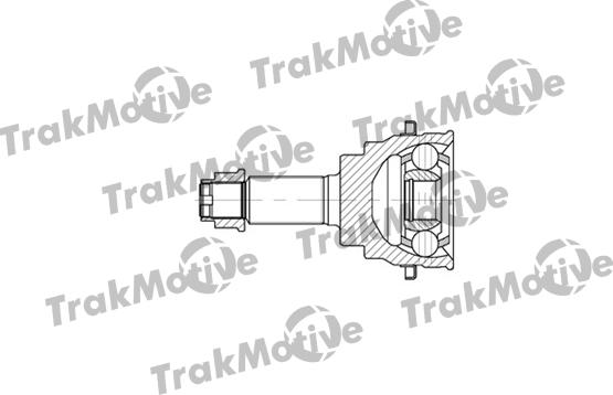 TrakMotive 40-0709 - Шарнирный комплект, ШРУС, приводной вал autosila-amz.com
