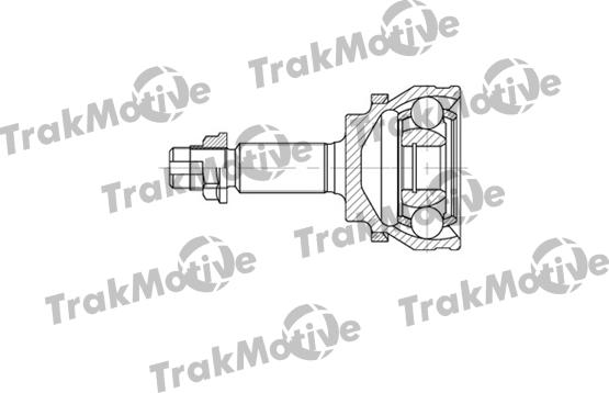 TrakMotive 40-0704 - Шарнирный комплект, ШРУС, приводной вал autosila-amz.com