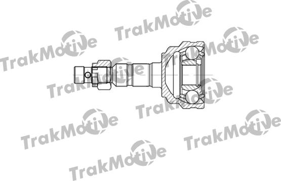 TrakMotive 40-0708 - Шарнирный комплект, ШРУС, приводной вал autosila-amz.com