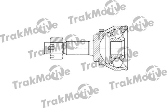 TrakMotive 40-0719 - Шарнирный комплект, ШРУС, приводной вал autosila-amz.com