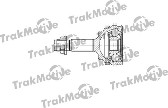 TrakMotive 40-0714 - Шарнирный комплект, ШРУС, приводной вал autosila-amz.com