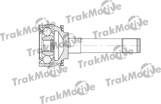 TrakMotive 40-0718 - Шарнирный комплект, ШРУС, приводной вал autosila-amz.com
