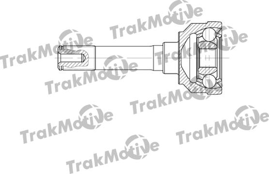 TrakMotive 40-0717 - Шарнирный комплект, ШРУС, приводной вал autosila-amz.com