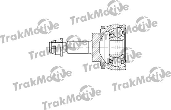 TrakMotive 40-0734 - Шарнирный комплект, ШРУС, приводной вал autosila-amz.com