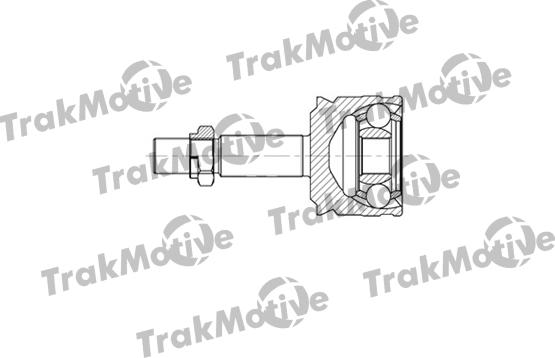 TrakMotive 40-0725 - Шарнирный комплект, ШРУС, приводной вал autosila-amz.com