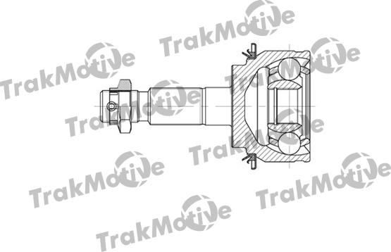 TrakMotive 40-0720 - Шарнирный комплект, ШРУС, приводной вал autosila-amz.com