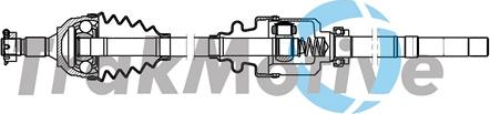 TrakMotive 30-1454 - Приводной вал autosila-amz.com