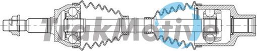 TrakMotive 30-1406 - Приводной вал autosila-amz.com