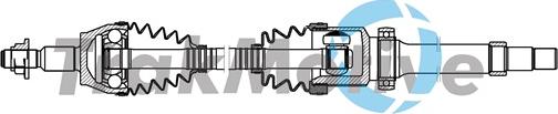 TrakMotive 30-1696 - Приводной вал autosila-amz.com